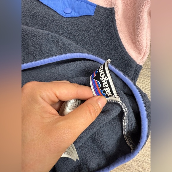 Patagonia Synchilla Snap-T Pullover Girl's XXL 16-18 - Picture 7 of 7